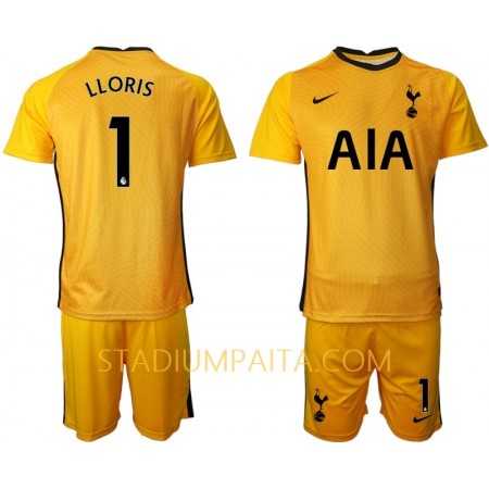 Virallinen pelipaita Tottenham Hotspur Hugo Lloris 1 Maalivahti 2020-21 Lyhythihainen N002 - Lasten( + Lyhyet housut ) Virallinen pelipaita Tottenham Hotspur Hugo Lloris 1 Maalivahti 2020-21 Lyhythihainen N002 - Lasten( + Lyhyet housut )